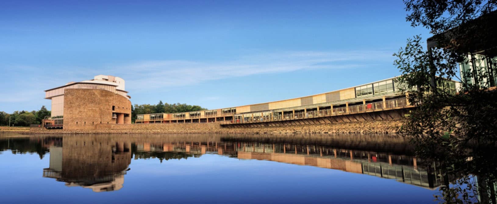 The centrepiece of the development is Drumkinnon Tower, designed as a modern day castle at Loch Lomond shore