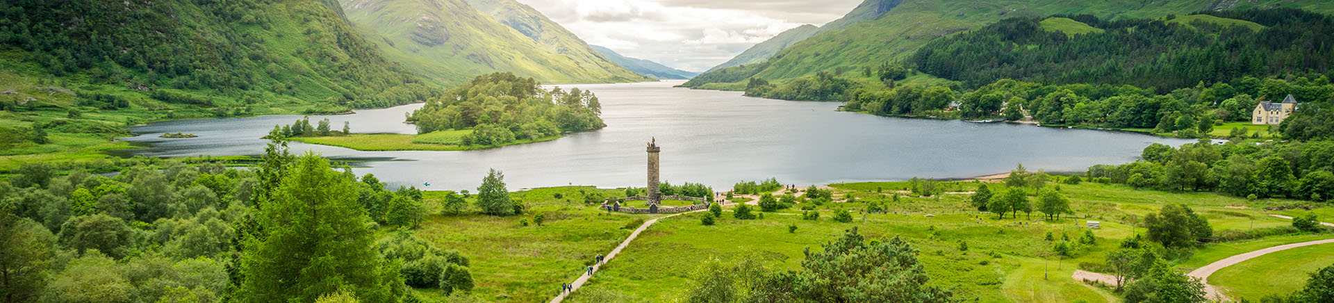 Experience the Scottish countryside with a Lochs and Glens coach tour picking up in North and South Kent