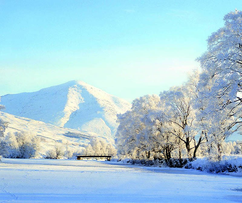 Featured photo is of a rather magical snow scene