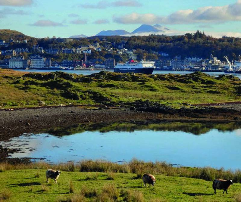 Oban once a small fishing village is now the seafood capital of Scotland