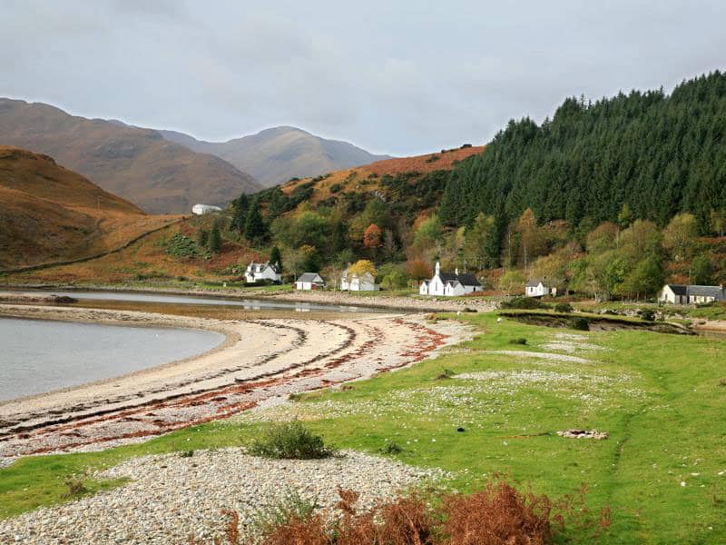 Views across Argyll bay